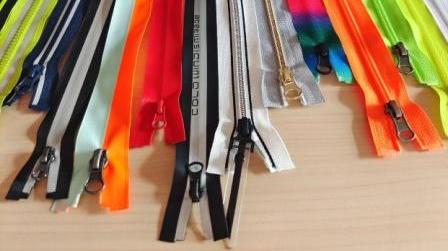 various zippers